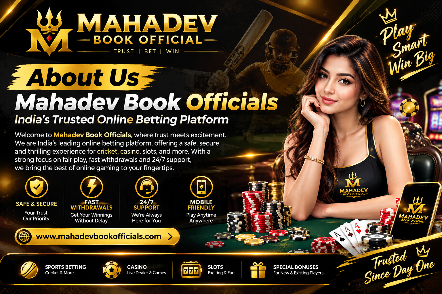 Mahadev Book Officials About Us
